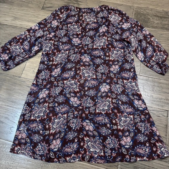 GARNET HILL Dress Floral Sheath Cottagecore Silk 10 Missing liner - Picture 9 of 9